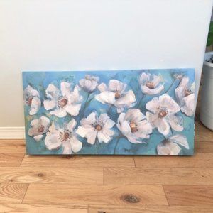 Painting Frame Flowers Canvas Home Decoration